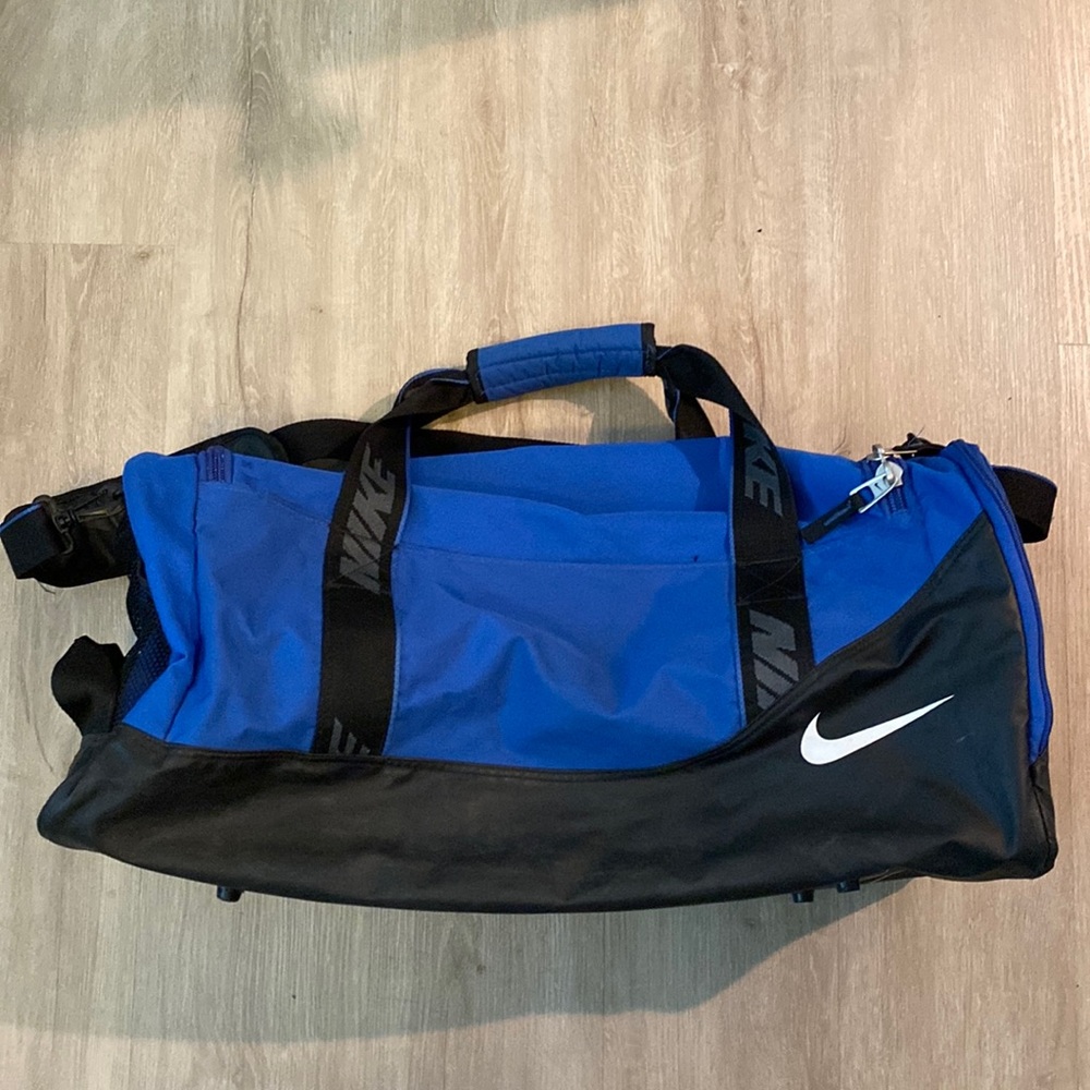 Nike Blue/Black Duffel Bag